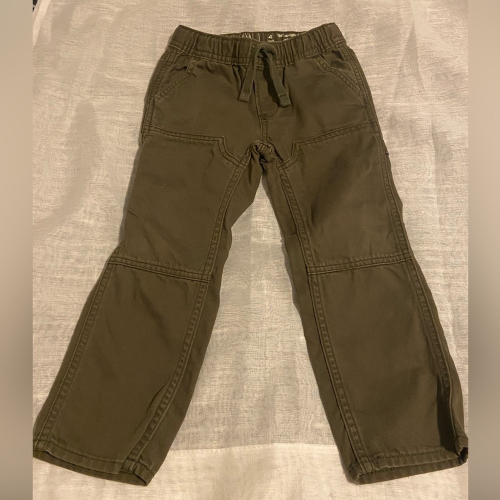 GAP Kids Forest Green Cargo Pants